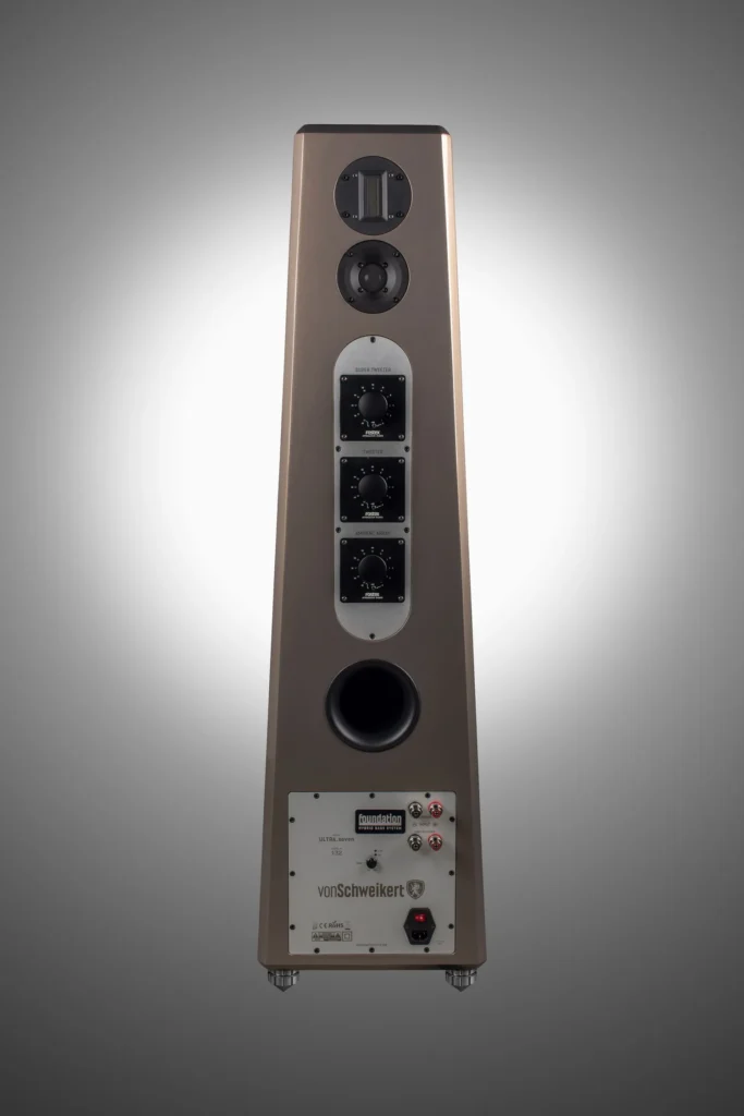 Von Schweikert ULTRA.7 in bronze, back view